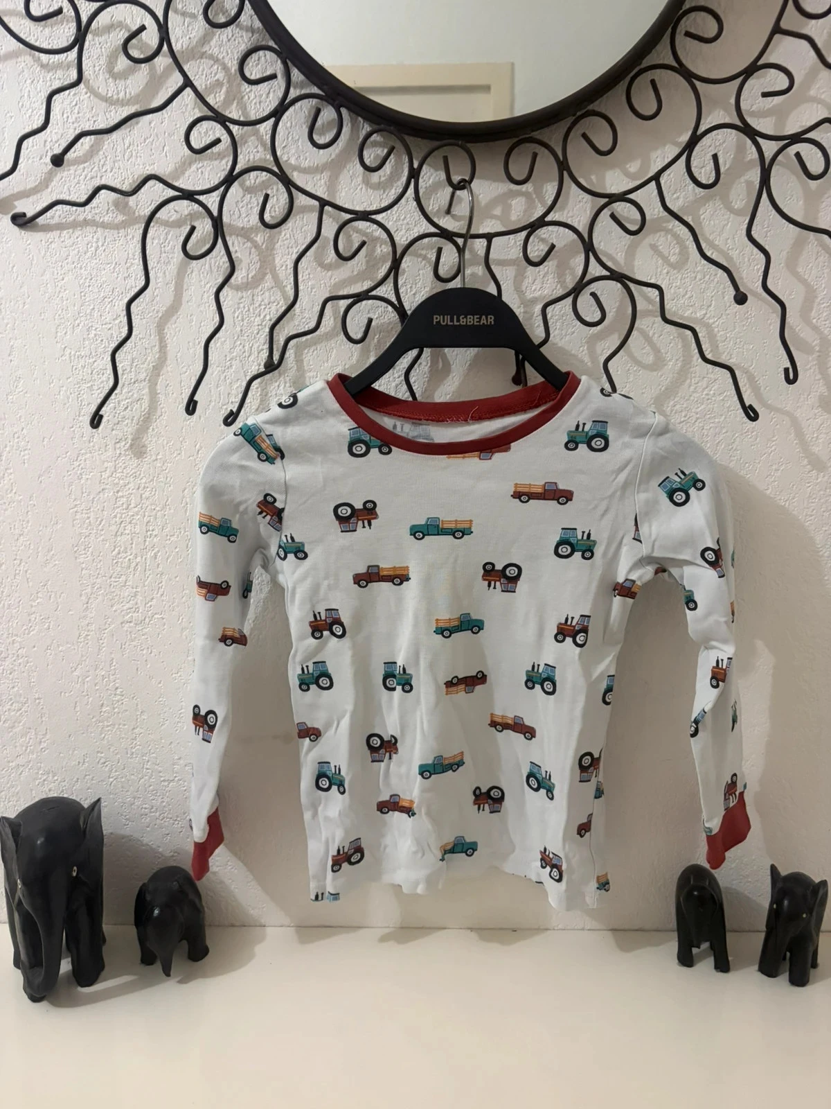 🔵 Lot 2 Hauts de Pyjama - Espace & Tracteurs - 5 ans – photo 7